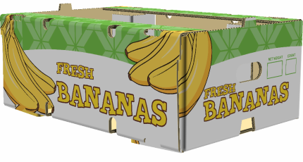 Caja para platano